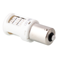 飞利浦(PHILIPS)刹车灯示宽灯信号灯指示灯LED汽车灯泡 P21W 红光 11498 ULR 12V 两只装