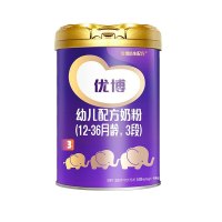 圣元优博有机奶源罐装奶粉(12-36个月)3段幼儿配方奶粉908g*2罐