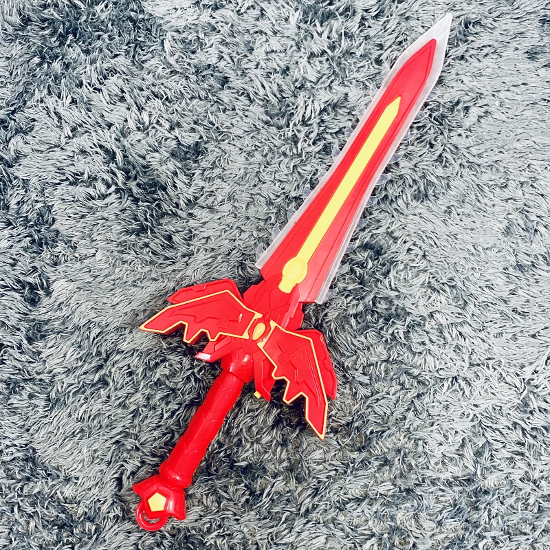荣耀剑王升级版红色|玩具剑宝剑儿童男孩激光剑发光声七彩刀剑荣耀剑