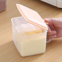 【直播特卖】家用调料罐调味盒套装组合双格放佐料食盐罐调料盒调味罐厨房收纳菲丽荣