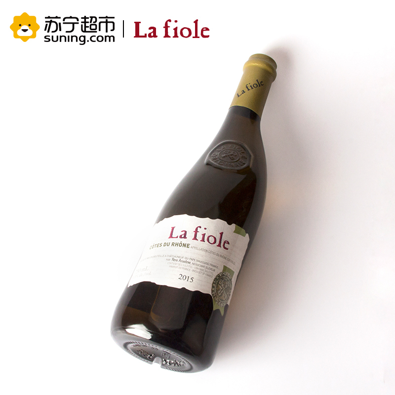 法国原瓶进口芙华隆河白葡萄酒750ml