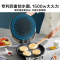 美的电饼铛煎烤机家用双面加热家用烤饼电煎锅饼锅烙饼烤肉烧烤机 银色