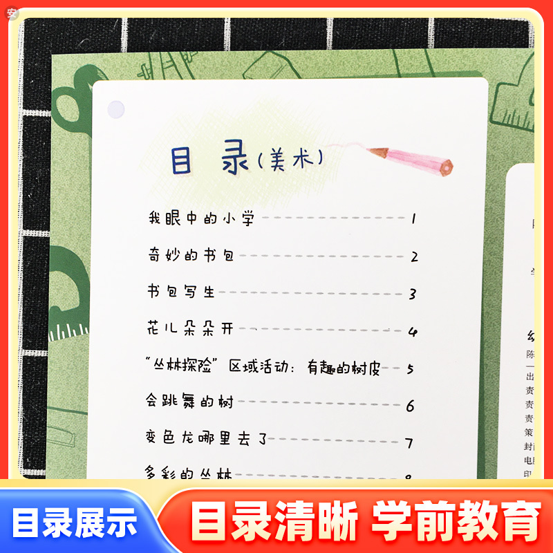 美工大班上册 [正版]幼儿园游戏发展成长课程体验式学习与发展课程美工大班下册 幼儿园大班下学期学生用书幼儿宝宝课程辅导绘