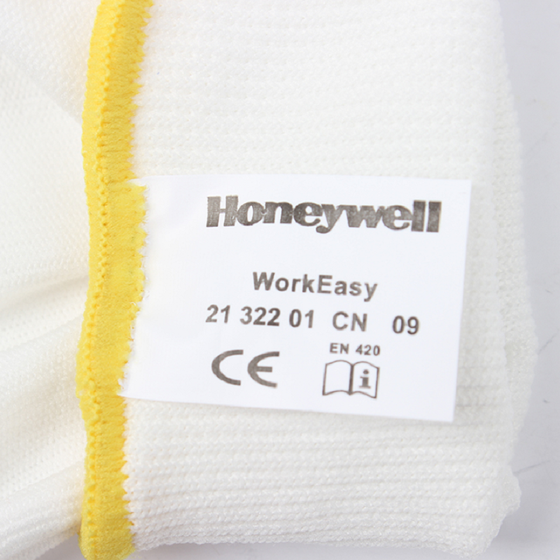 Honeywell 2132201cn基础防护用工作白手套劳保防滑耐磨针织线手套(企业定制)