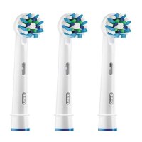 【交叉刷毛】德国博朗（BRAUN）EB50-3亮白电动牙刷头 D12 D16 D20 D34 D36适用 3个装