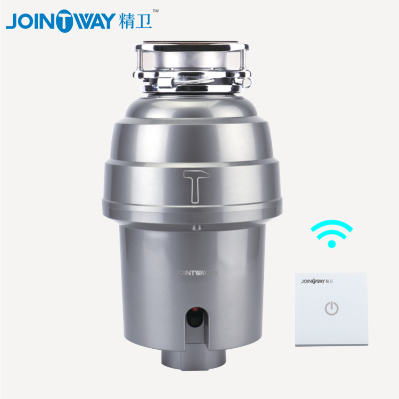 精卫 湿垃圾处理器JW-660YK厨房家用食物全自动下水槽无线开关餐厨余 粉碎机 五级研磨 整体减震