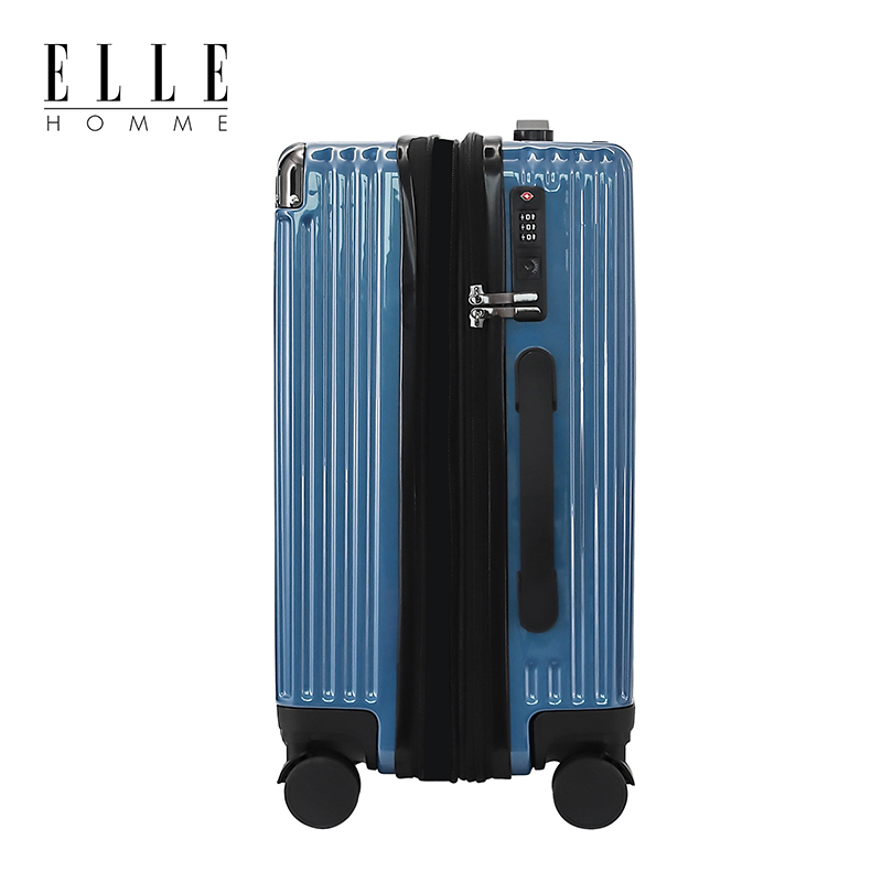 ELLE HOMME EH4752841 带扩展层大容量行李箱 28寸宝马蓝高清大图