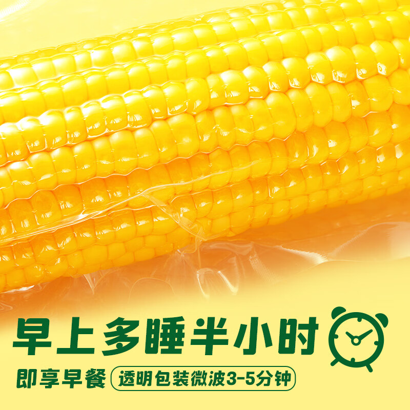 十月稻田黄糯玉米1.76kg软糯高清大图