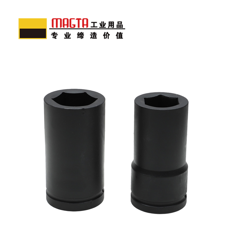 玛吉塔工(MRO MAGTA)六角公制加长套筒 风动套筒 气动套筒 重型套筒 风炮套筒51337 1“ 27mm高清大图