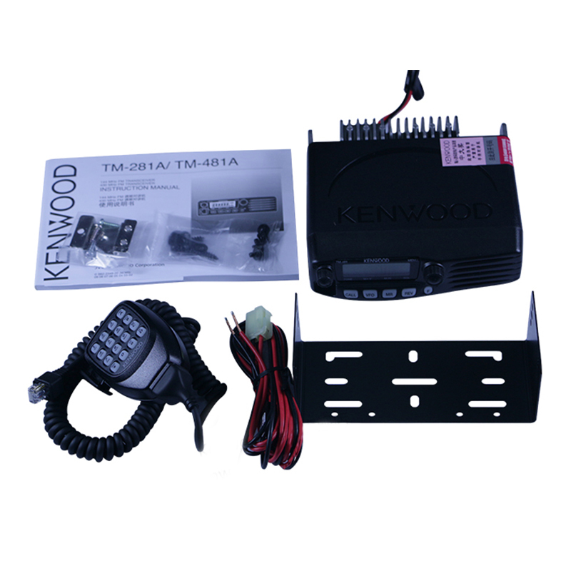 建伍(KENWOOD )TM-281A 对讲机 车载电台大功率远距离自驾游150M 黑色高清大图
