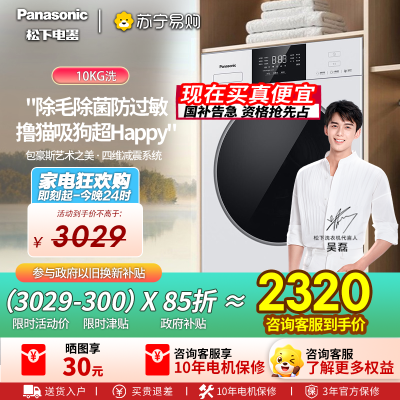 松下洗衣机XQG100-F2A1