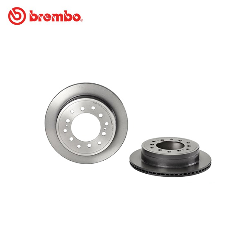 布雷博(brembo)后盘08.8405.11适配04-11款进口唯雅诺/10-15款福建唯雅诺/威霆(对装)