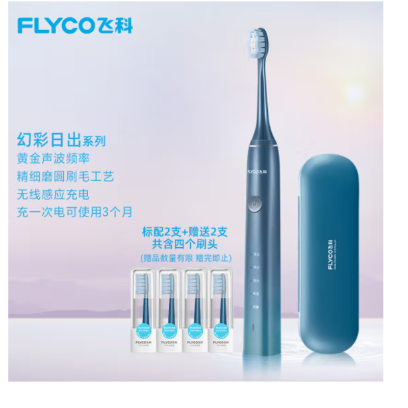 飞科(FLYCO)电动牙刷FT7105(颜色随机发)