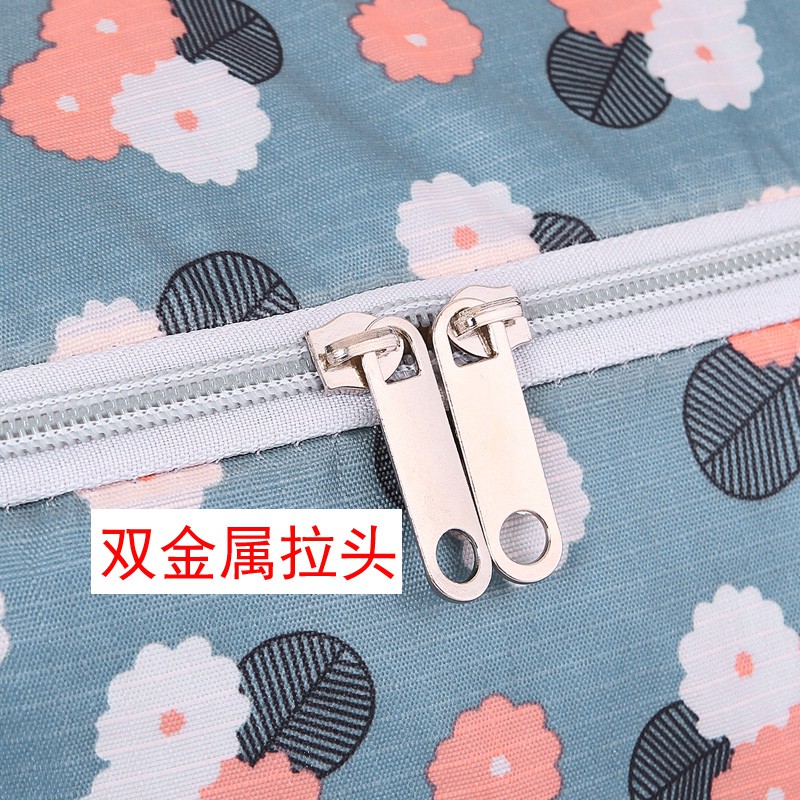 牛津布装棉被子的收纳袋子防潮棉絮衣物整理袋行李打包搬家袋超大 三维工匠收纳箱高清大图