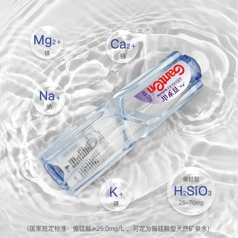 百岁山饮用天然矿泉水 570ml*24瓶 纸箱塑料包装随机发高清大图