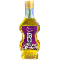 川宝的厨房藤椒油花椒油各1瓶 四川花椒油 麻椒油米线凉拌菜调料 凉面条酸辣粉调味料 烧烤火锅蘸料冒菜麻辣烫香油碟