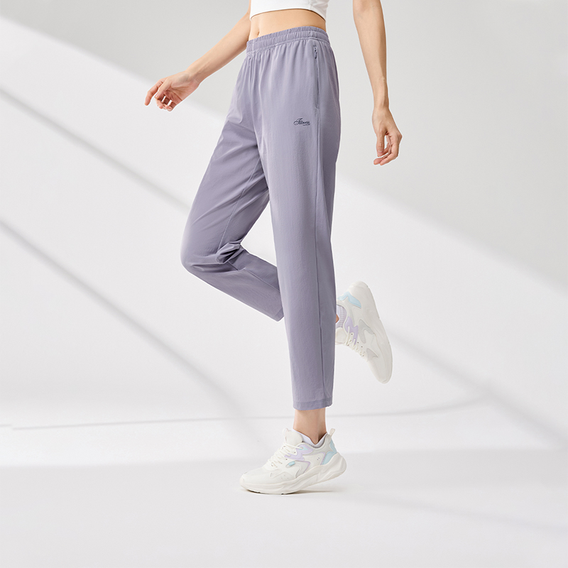 361°运动裤女新款宽松透气冰丝女裤弹性速干裤跑步裤休闲裤子662514715V高清大图