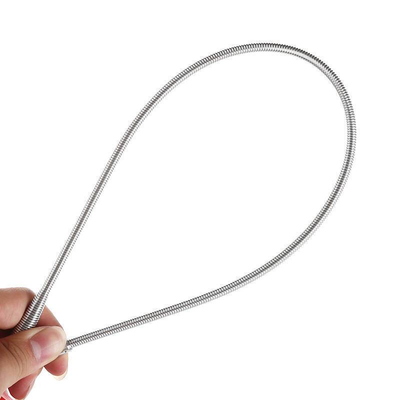 器下水道通马桶水管地漏疏通器钢丝勾毛发异物夹取器捅马桶疏通器工具