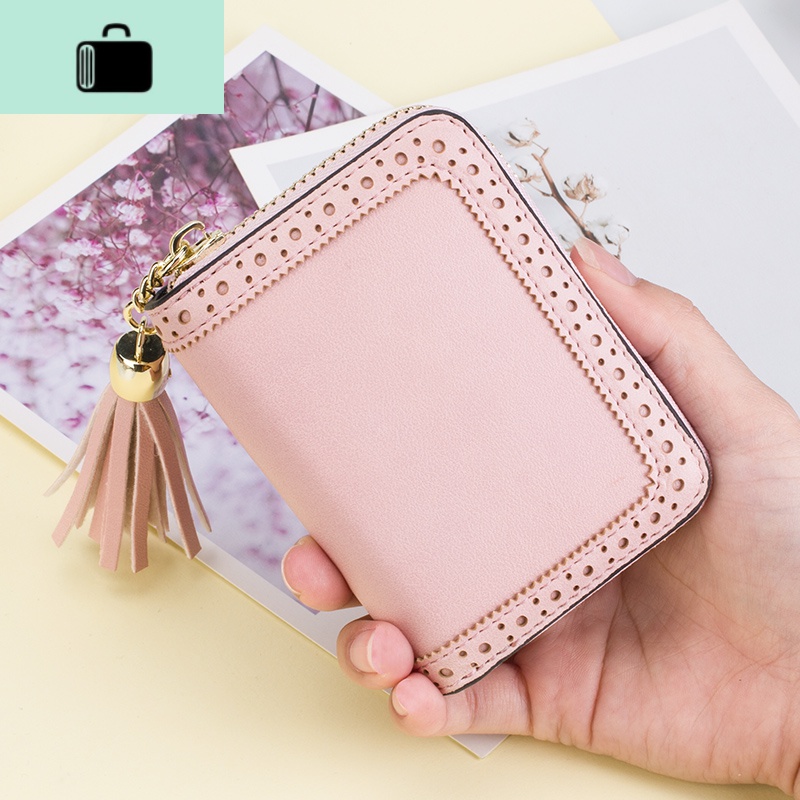 卡包女小巧防消磁钱包一体ins潮大容量卡套可爱多卡位驾照包NEW LAKE高清大图