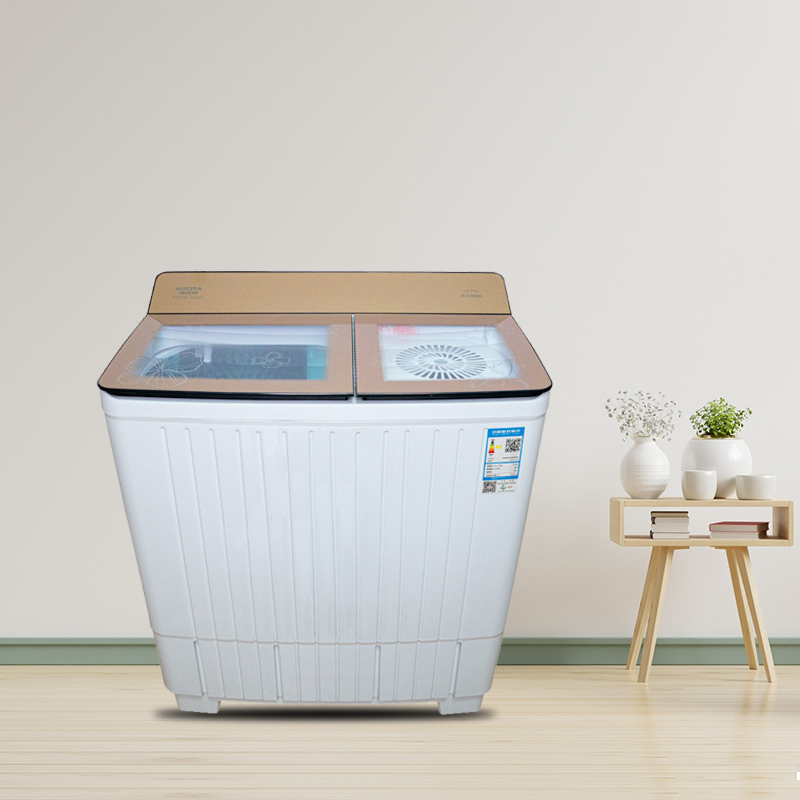 澳柯玛衣机半自动双缸洗衣机双桶洗衣机脱水机甩干机10公斤大容量洗衣