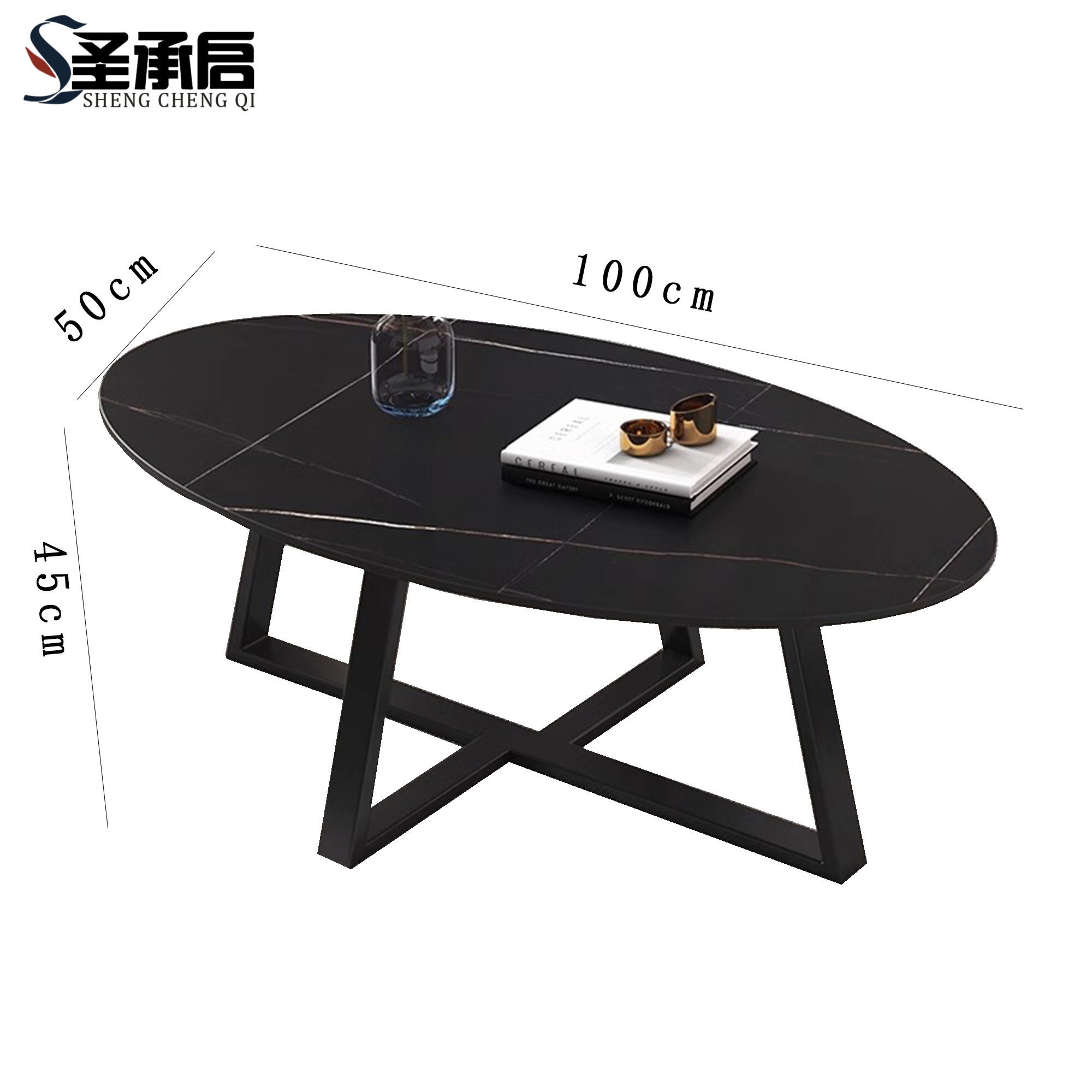 圣承启 办公茶几 100cm张高清大图