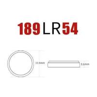 南孚AG10电池LR1130纽扣式LR54小电子手表1131计算器圆形电池189 2粒