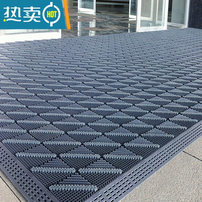 敬平室外防滑地垫入户门垫进门外拼接地毯酒店大门口塑料商用蹭脚垫子