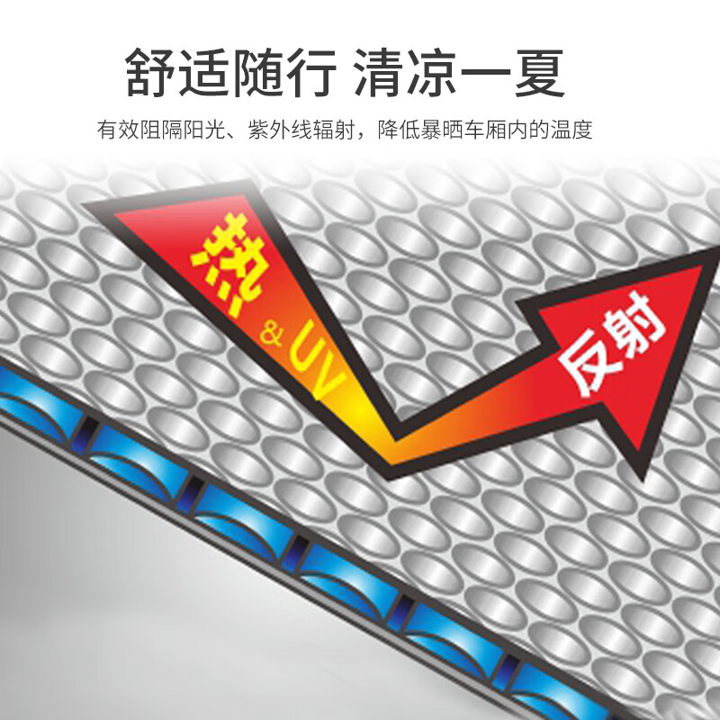 爱車屋(icaroom) 折叠隔热遮阳挡I-7008高清大图