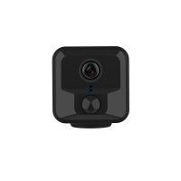 监视器摄像头无线wifi可连手机远程宝宝监控家用高清夜视免插电装 标配无内存