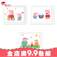 十字绣小件钻石绣可爱动漫儿童卧室小幅贴点钻砖石画2018新款线绣