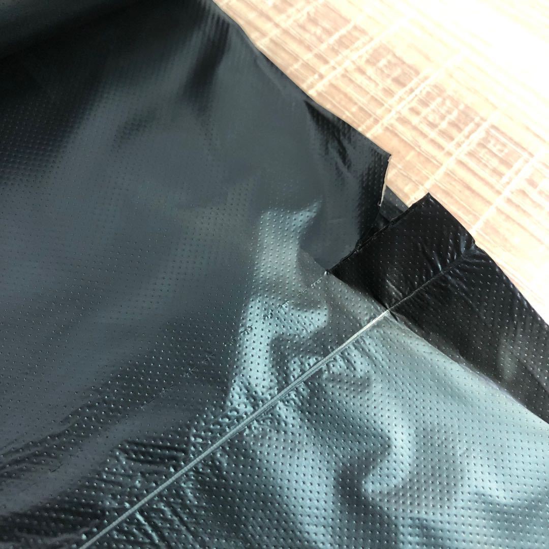 广泰 家用小垃圾袋平口式 黑色平口45*50cm 特厚款 100只/包高清大图