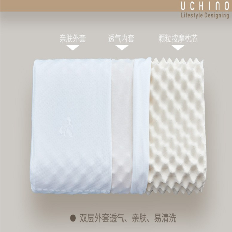 内野狼牙乳胶舒适枕