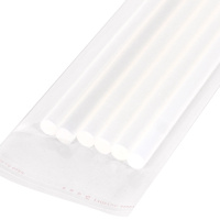[苏宁自营]工蜂 热熔胶枪胶棒透明加长胶棒胶条DIY饰品 11mmx200mm(30支) 电机配件