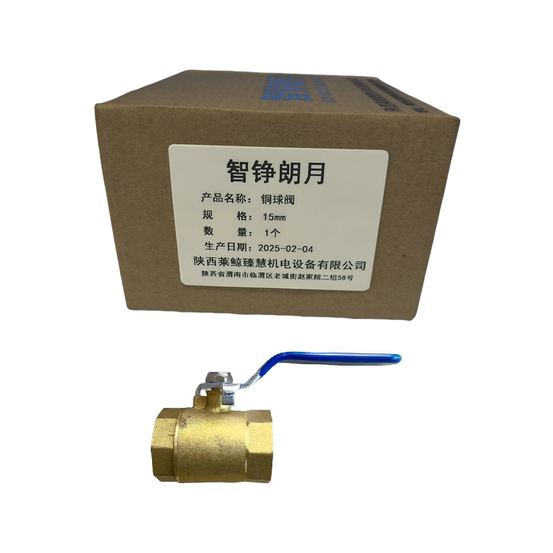 智铮朗月 铜球阀 15mm 个高清大图