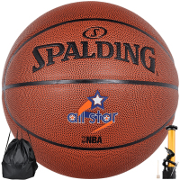 斯伯丁 Spalding PU篮球室内外7号比赛蓝球