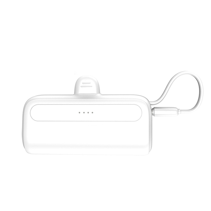 沃品 迷你口袋胶囊充电宝L35(5000mAh)白色