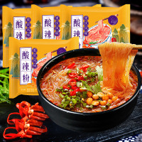 【新人专享】集香草酸辣粉105g*4袋 速食正宗红薯粉丝方便面 网红酸辣粉条