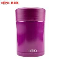 膳魔师(THERMOS)焖烧杯/罐TCLA-470S保温杯饭盒316L不锈钢470ML自带餐具紫色GRP家用/通用