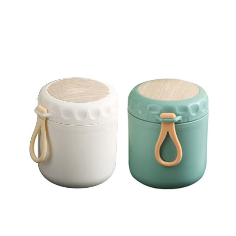 橙亿鸿 不锈钢汤杯 便携汤粥罐 400ML/个图片