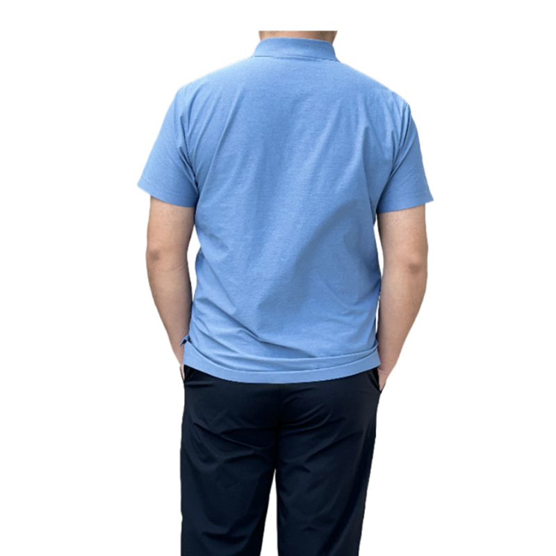 尚诺雅蓝色翻领工作套装SNYF335套高清大图