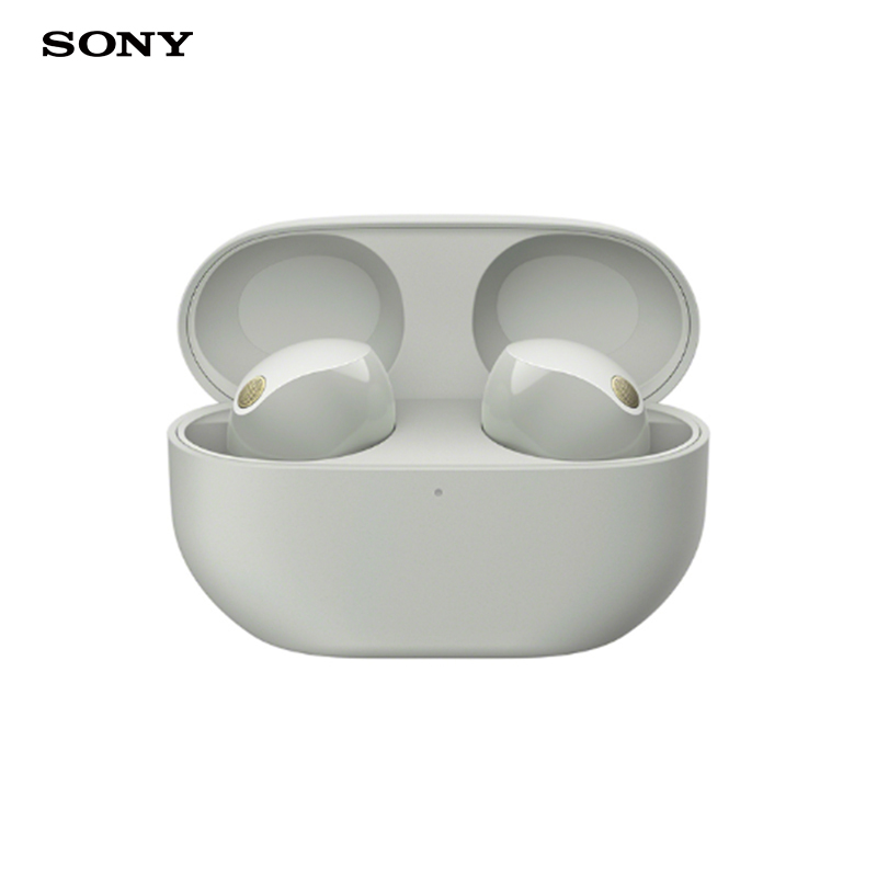 Sony/索尼 WF-1000XM5双芯降噪旗舰真无线耳机 铂金银色 降噪豆5 WF-1000XM4升级版高清大图