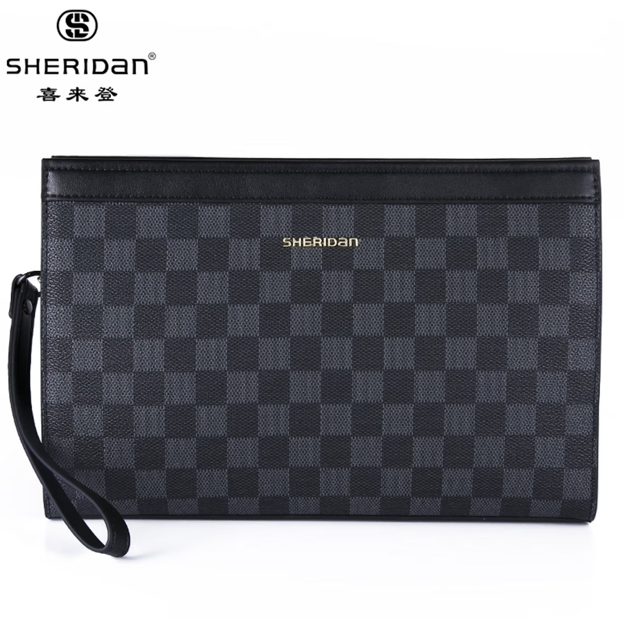 喜来登 精选头层牛皮,柔软耐磨;分格设计更实用方便。高清大图