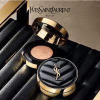 SAINT LAURENT 皮气垫遮瑕滋润服帖保湿持久不脱妆皮革气垫14gB20 B10 B30