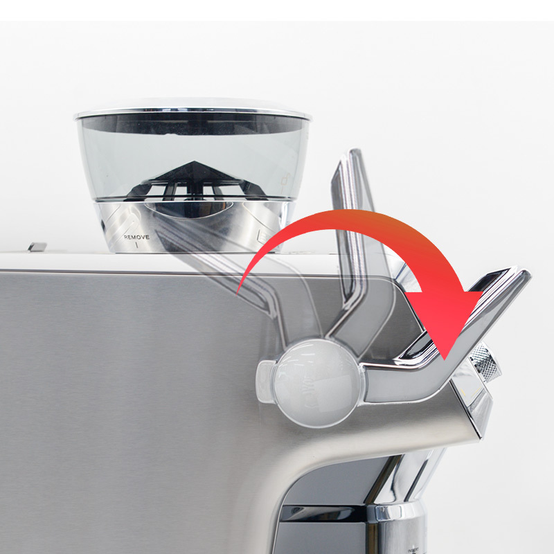 德龙(Delonghi)半自动咖啡机EC9665银骑士家商用半自动咖啡机研磨一体意式自动奶泡系统智能感应研磨压粉