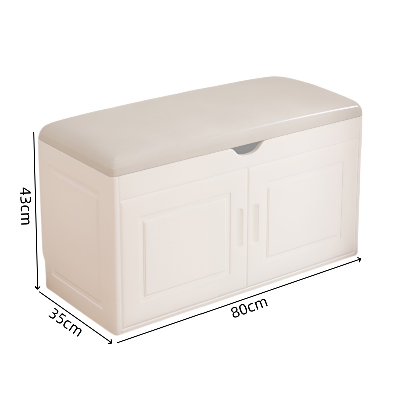 攸形鞋凳80*35*43cm个高清大图