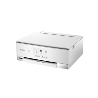 佳能(Canon)TS8380 A4幅面智能触屏照片多功能喷墨一体机 白色(打印复印扫描/无线网络/自动双面)光盘盘面/指甲贴打印 替代TS8280