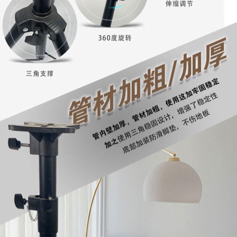 投影仪支架万能通用投影机落地三角架有托盘家用可移动便捷可伸缩 黑粉大托盘36乘26厘米塑料 55-100厘米桌面支架