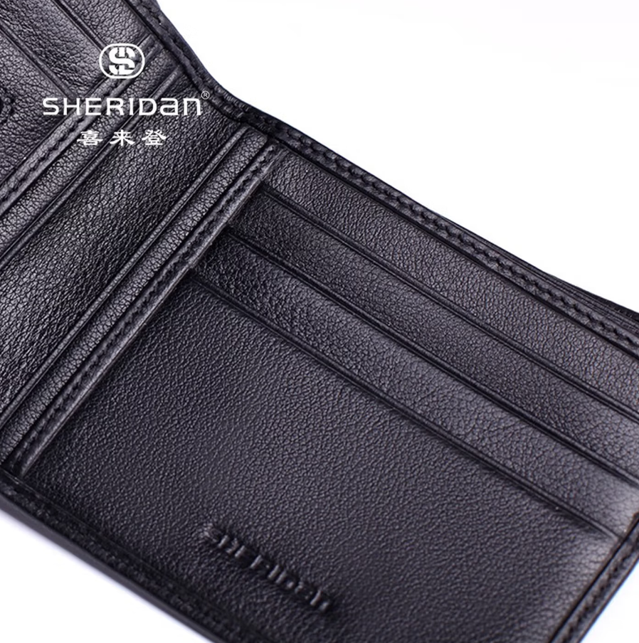 喜来登 精选头层牛皮,柔软耐磨;分格设计更实用方便。高清大图