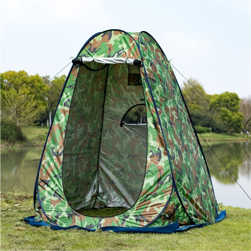 便携洗澡帐篷浴罩换衣更衣室移动试衣间厕所户外钓鱼简易卫生间视频