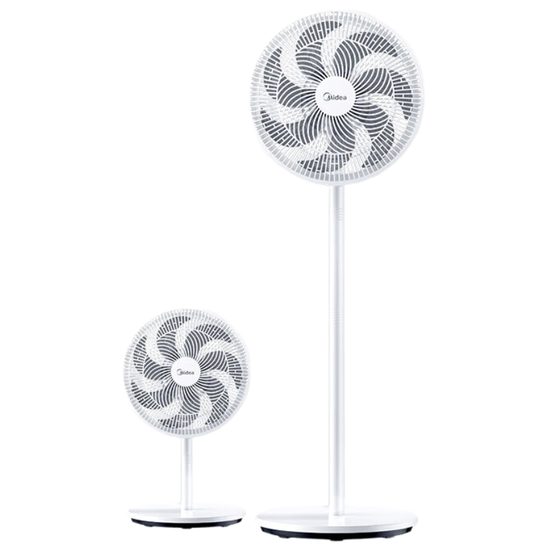 美的(Midea)七叶轻音柔风电风扇 广角摇头节能落地扇 SAE35CA